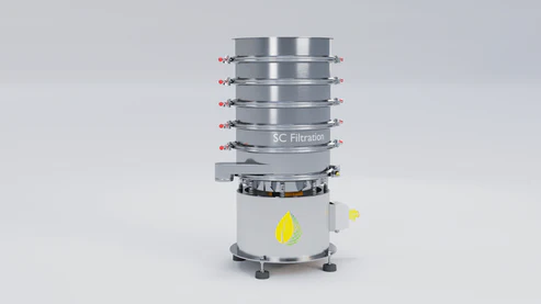 Our sieving solution can be integrated into any extraction system, not just the Mesclatore.